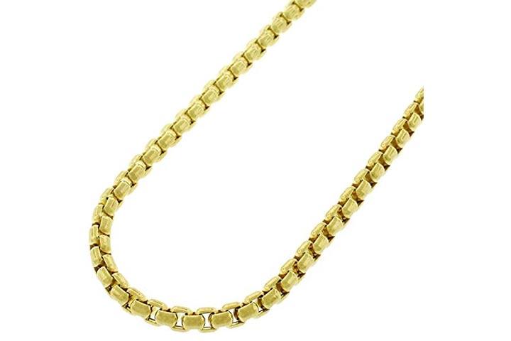 10 Best Gold Chain Link Necklaces In 