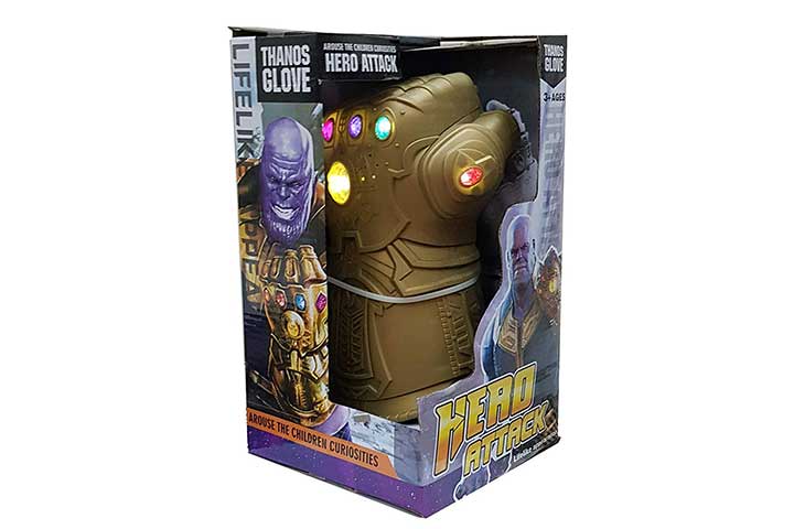 Thanos Gauntlet Glove with Music & Led Lights