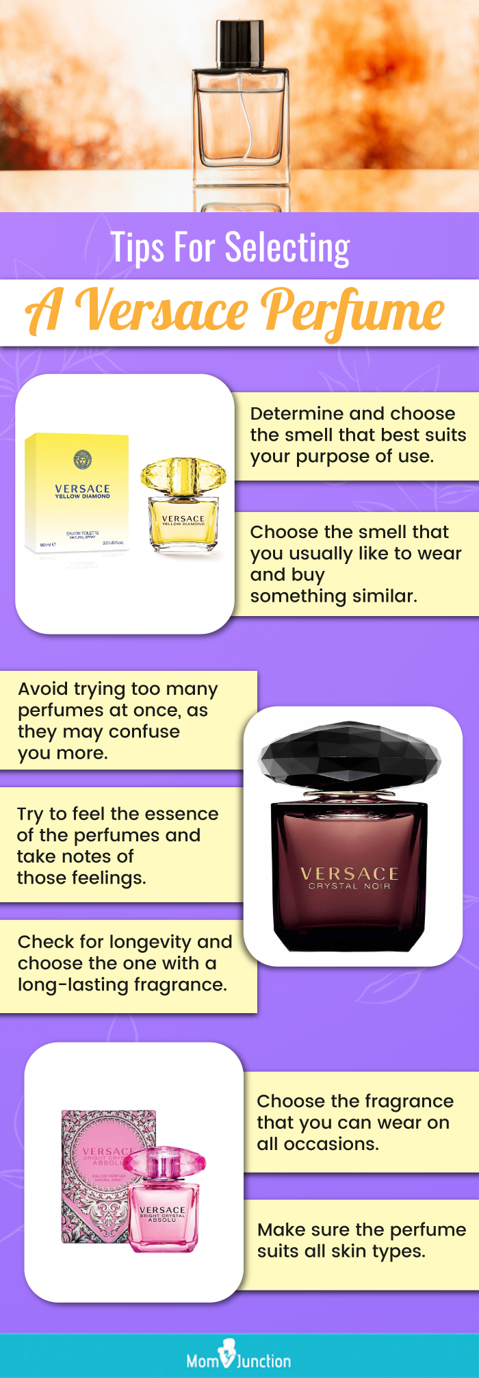 Tips For Selecting A Versace Perfume (infographic)