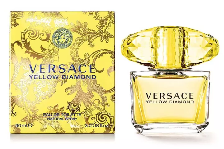 versace perfume gold bottle