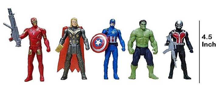 superhero action figure collection