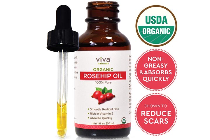 Viva Naturals Organic Rosehip Oil