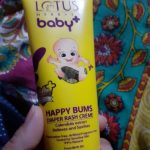 Lotus Herbals baby+ Happy Bums Diaper Rash Crème-Lotus diaper rashes cream-By 