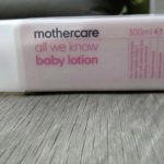Mothercare All We Know Baby Lotion-Mothercare lotion-By 