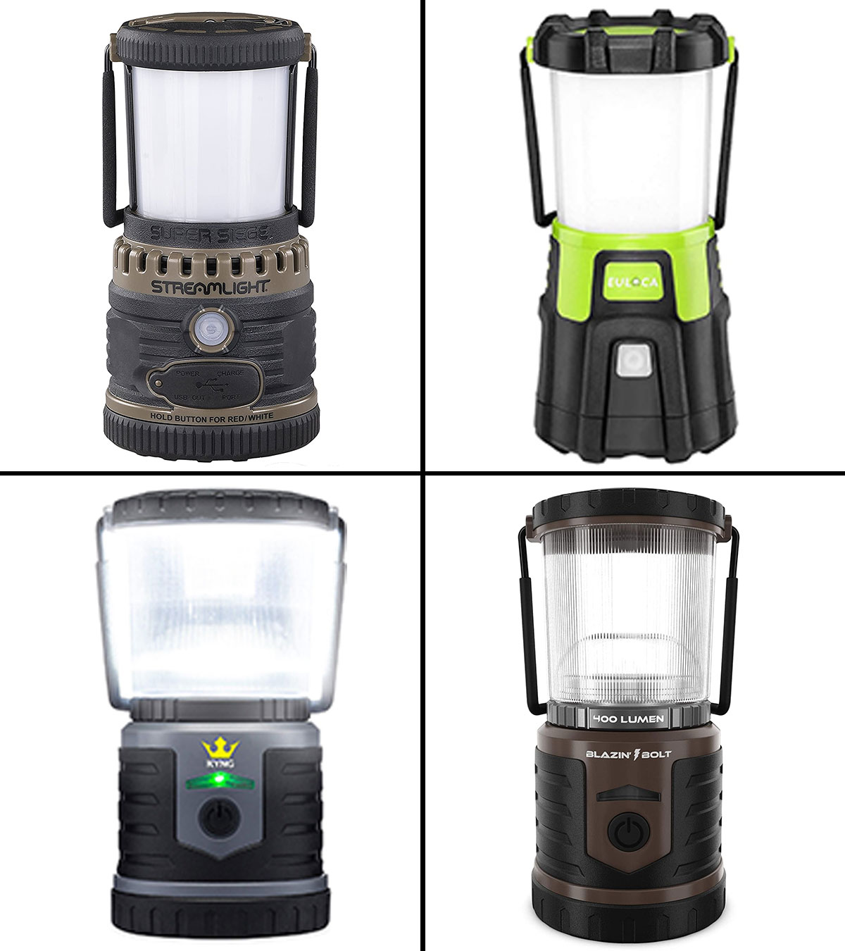 Infapower 60 LED Emergency Rechargeable Lantern Travel Camping Torch Flashlight 