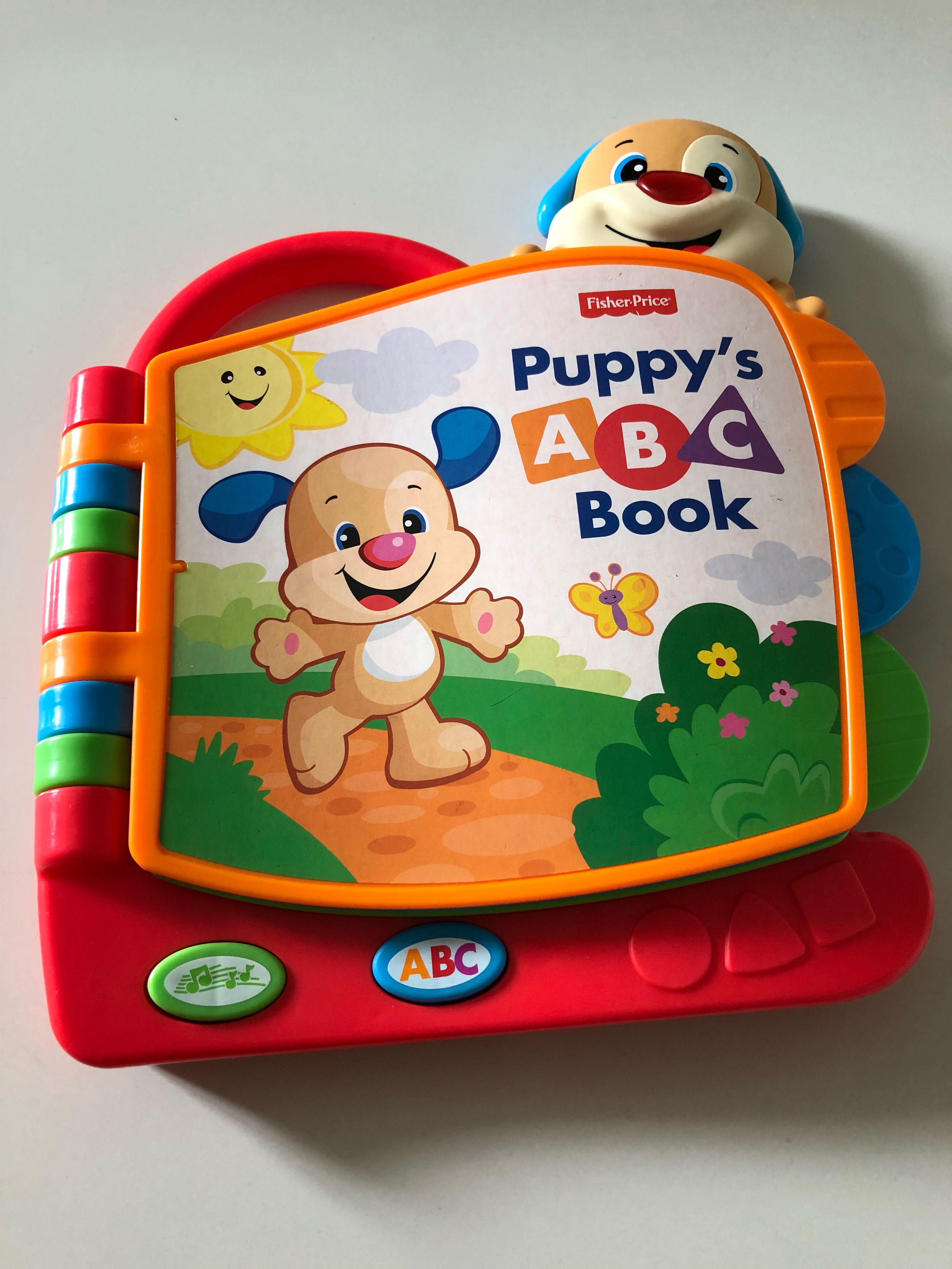 Fisher Price Laugh and Learn Puppy's ABC Book-Audible book-By bhartijain