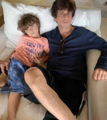 AbRam Khan Dances And Jams With Father, Shah Rukh Khan, Little Wonder Later Says, 'Papa Enough Now'