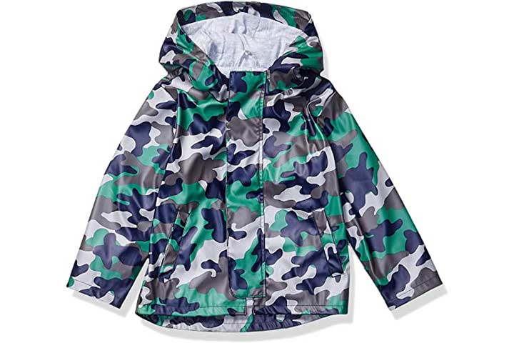 Amazon Brand - Spotted Zebra Boys Rain Coat 