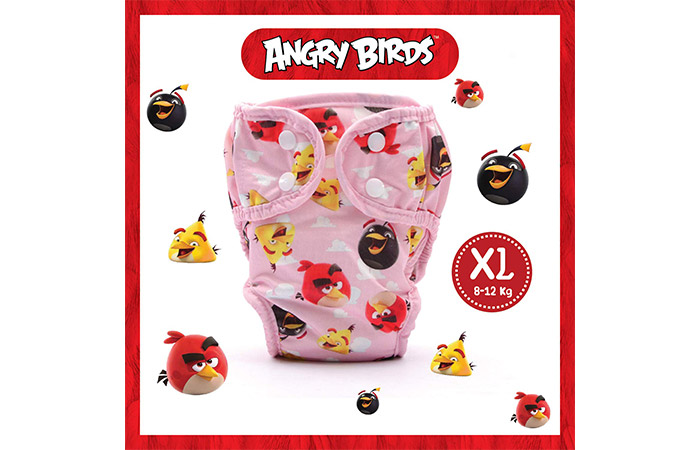 Angry Birds Reusable Cloth Diapers