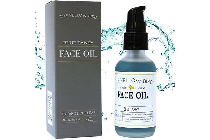 Balancing Blue Tansy Face Oil – Skin Brightening Serum