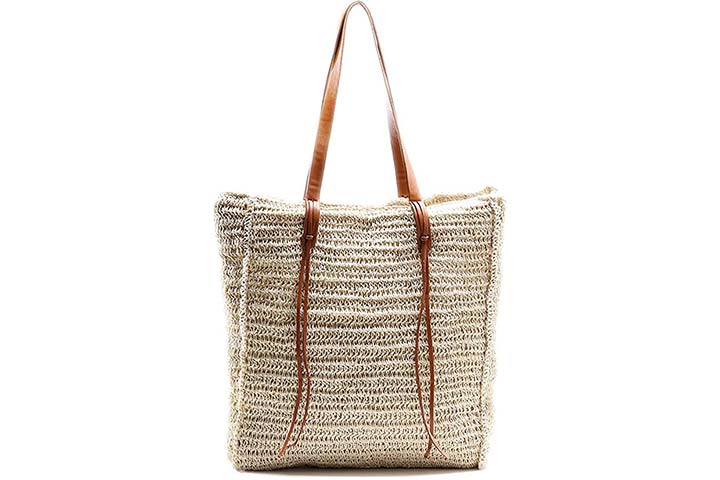Beach Bag by Miss Fong, Beach Straw Bag