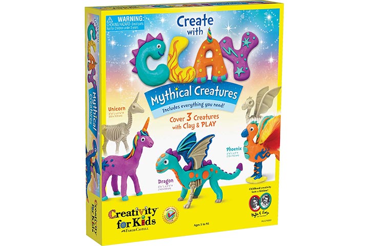 Creativity Kids Clay Mythical Creatures Kit