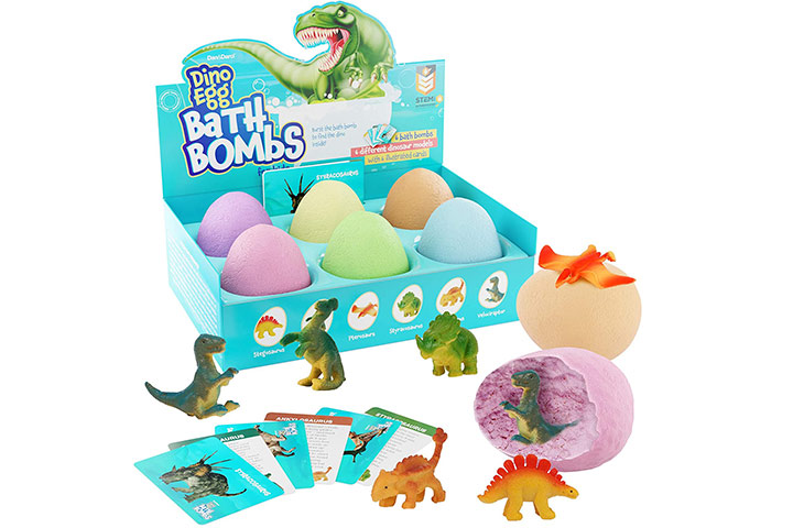 Dan & Darci Dino Egg Bath Bombs