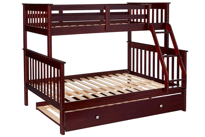 Donco Kids Mission Bunk Bed With Trundle