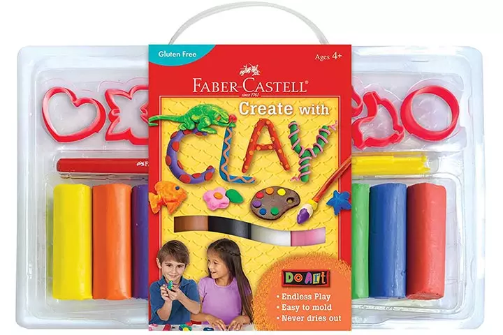 Faber-Castell DIY Modeling Clay Set For Kids