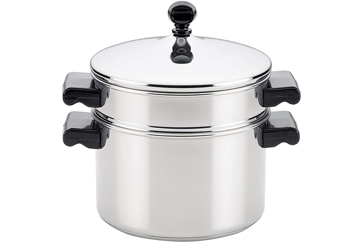 Farberware Stainless Stack “N’ Steam Saucepot And Steamer