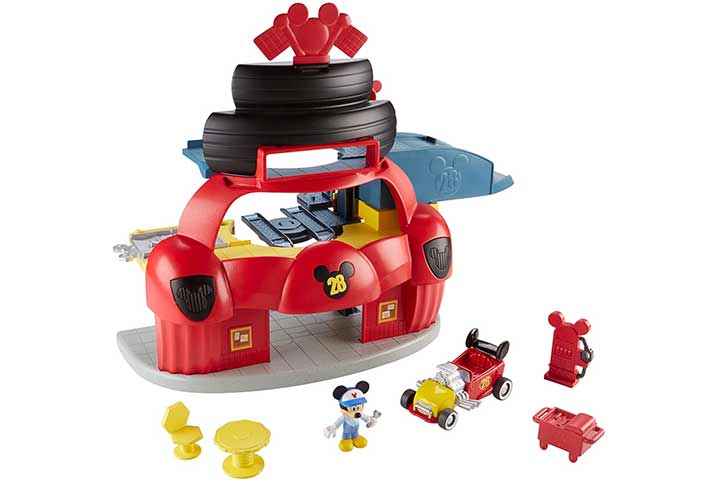 Fisher-Price Disney Mickey & the Roadster Racers Garage Playset 