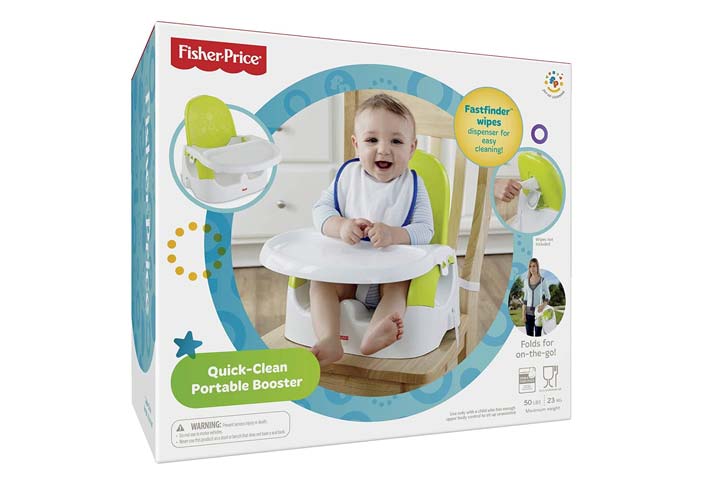Fisher Price Quick Clean N 'Go Booster