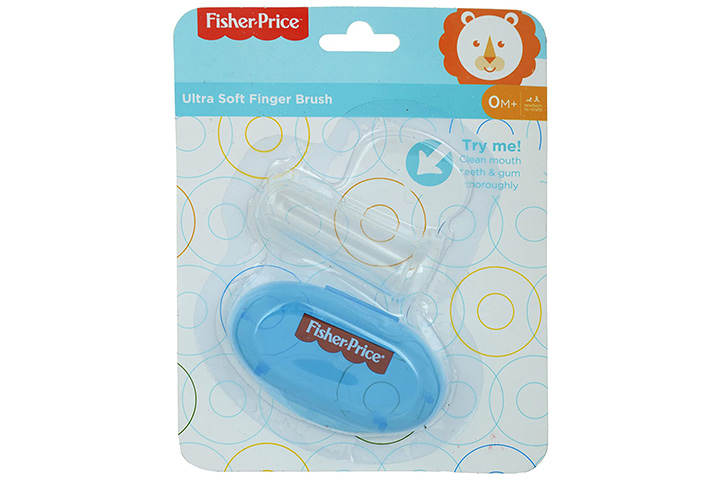 Fisher-Price Silicone Baby Finger-Brush