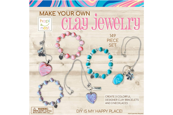 Hapinest Make Your Own Clay Jewelry Kit