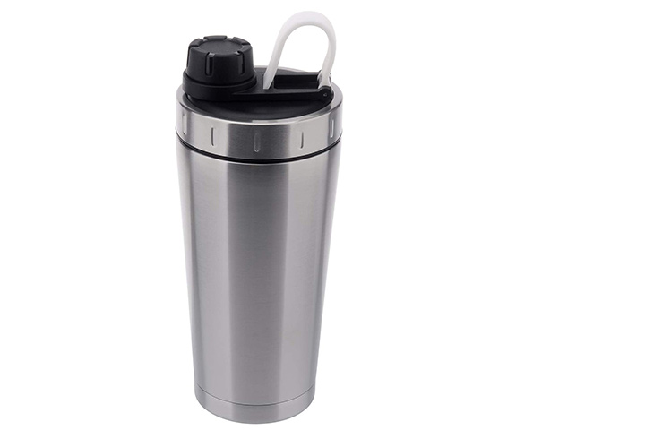 Hydro Flair Stainless Steel Protein Shaker Bottle 