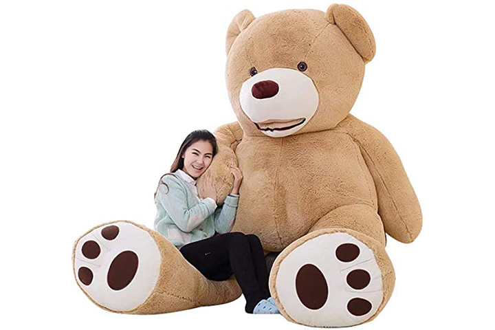 Stuffed Teddy Bear Soft Animal Toy For Kid Girl Teen Cute Cuddly Bear Gift USA 