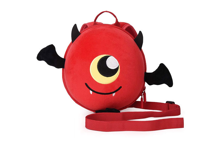 Kids Happy Baby Boy Backpack With Leash