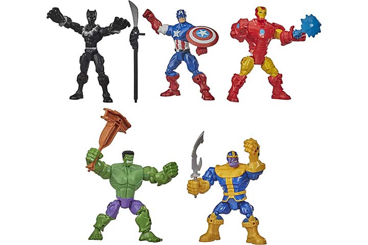 Marvel Hasbro Super Hero Mashers Battle Mash Collection