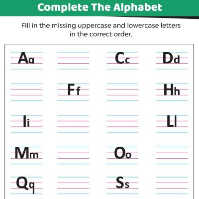 missing letters alphabets worksheets for kindergarten momjunction