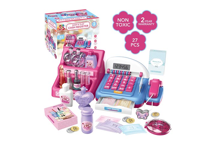 Mobius Toys Beauty Salon Cash Register Playset