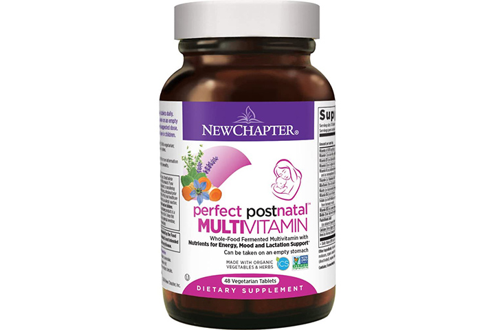 New Chapter Postnatal Vitamin and Lactation Supplement
