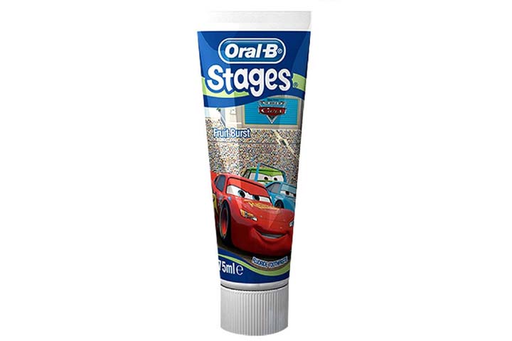 Oral B Shop Fruit Burst Cars Pro-Expert Stages Toothpaste