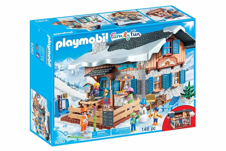 Playmobil Ski Lodge Building Set