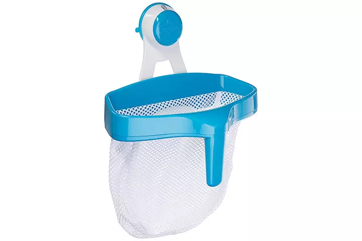 Regalo Super Suction Bath Toy Scoop Drain & Organizer