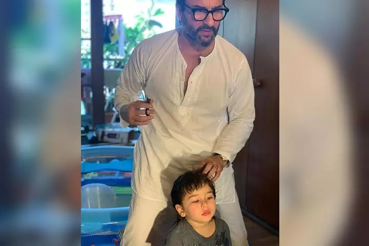 Saif Ali Khan And Taimur