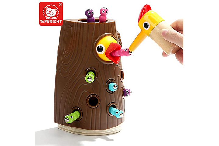 TOP BRIGHT Magnetic Toddler Toy Game Set