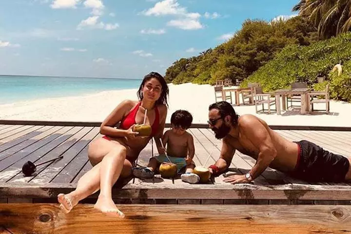 Taimur being himself around the house