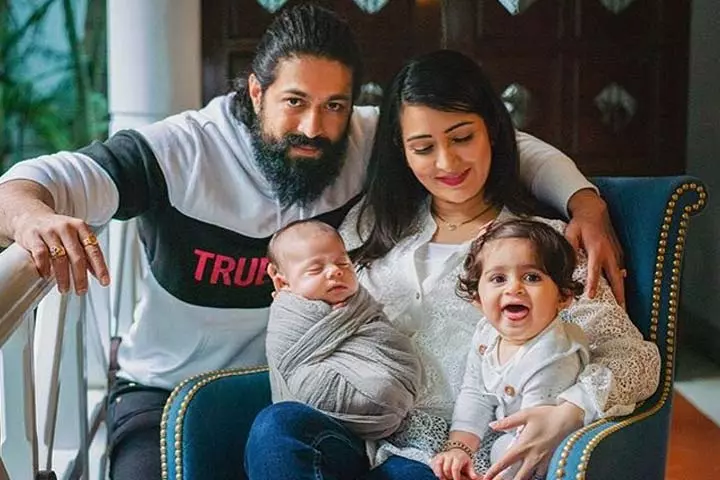 The couple was blessed a second time when little Junior was born last year