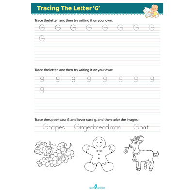 Tracing The Letter ‘G’