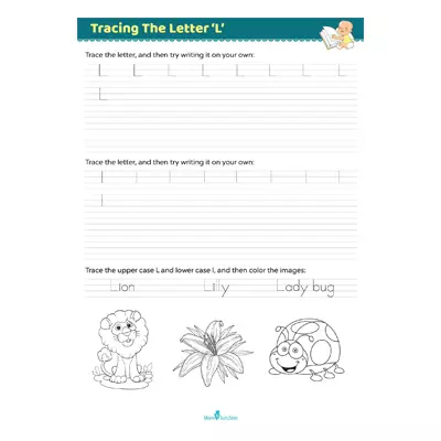 Tracing The Letter ‘L’