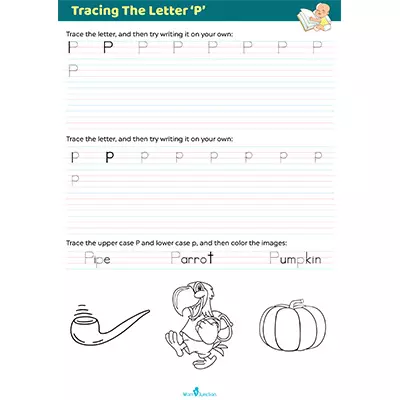 Tracing The Letter ‘P’