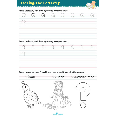 Tracing The Letter ‘Q’