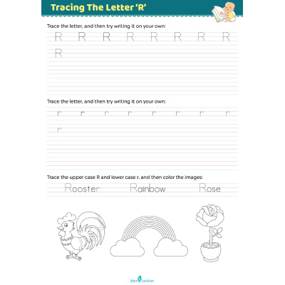 Tracing The Letter ‘R’