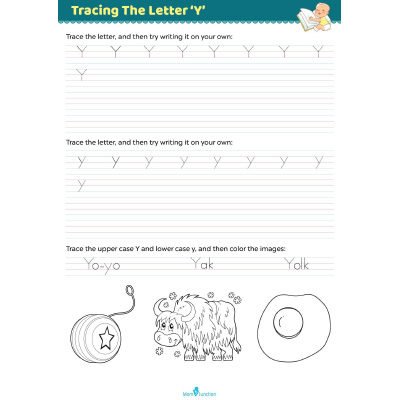 Tracing The Letter ‘Y’