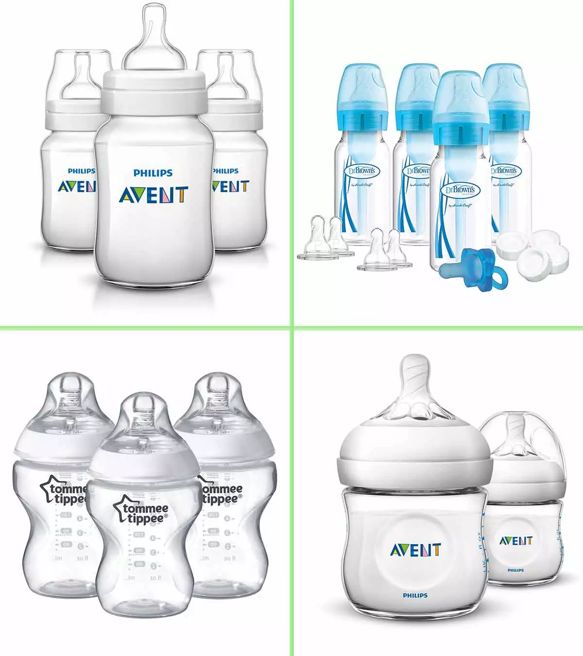 Reduce gassy stomach and colic in babies with these bottles.