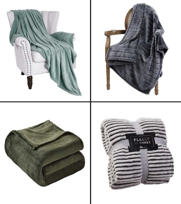16 Best Fleece Blankets to Stay Cozy and Warm in Winter 2023