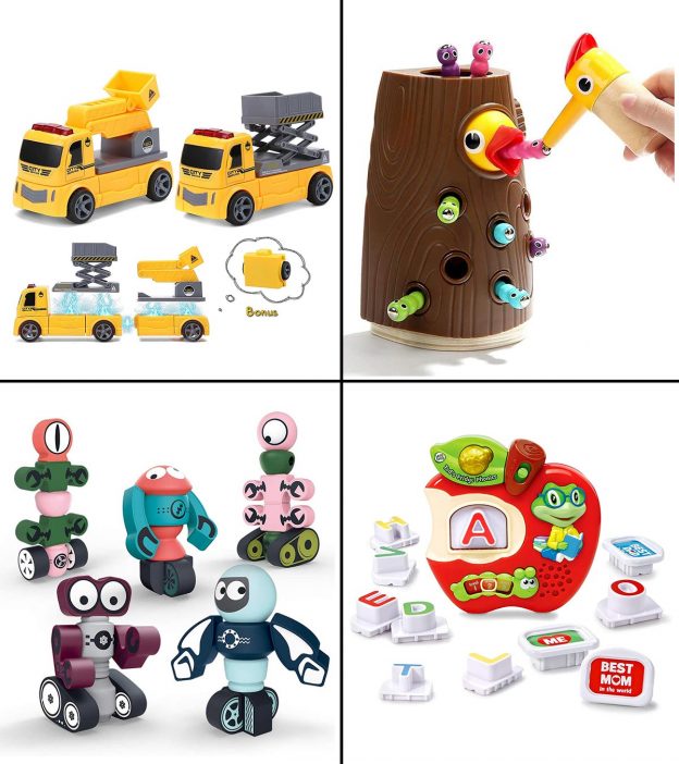 Hobaby Magnetic Building Blocks 60 Pieces+12 Bonus Magnetic Card Durable 3D Magnetic Tiles-Educational STEM Toys Set for Kids Toddlers Ages 3+ 