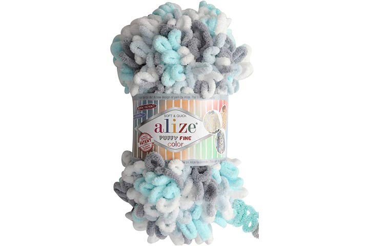 Alize Puffy Micropolyester Soft Yarn 