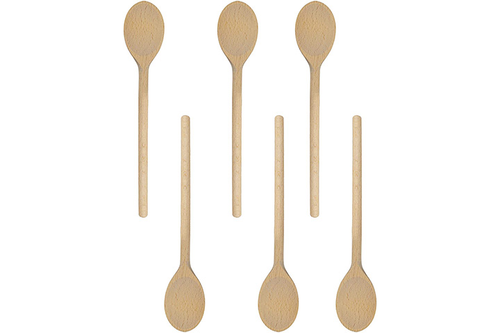 BICB Long Handle Wooden Mixing Spoons