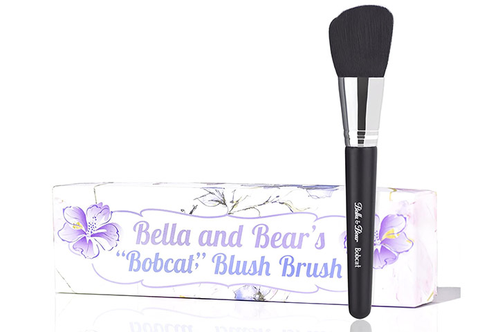 Bella And Bear Blush Brush - Angled For Highlighting